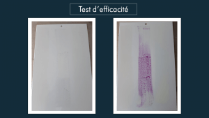 Test d'efficacité